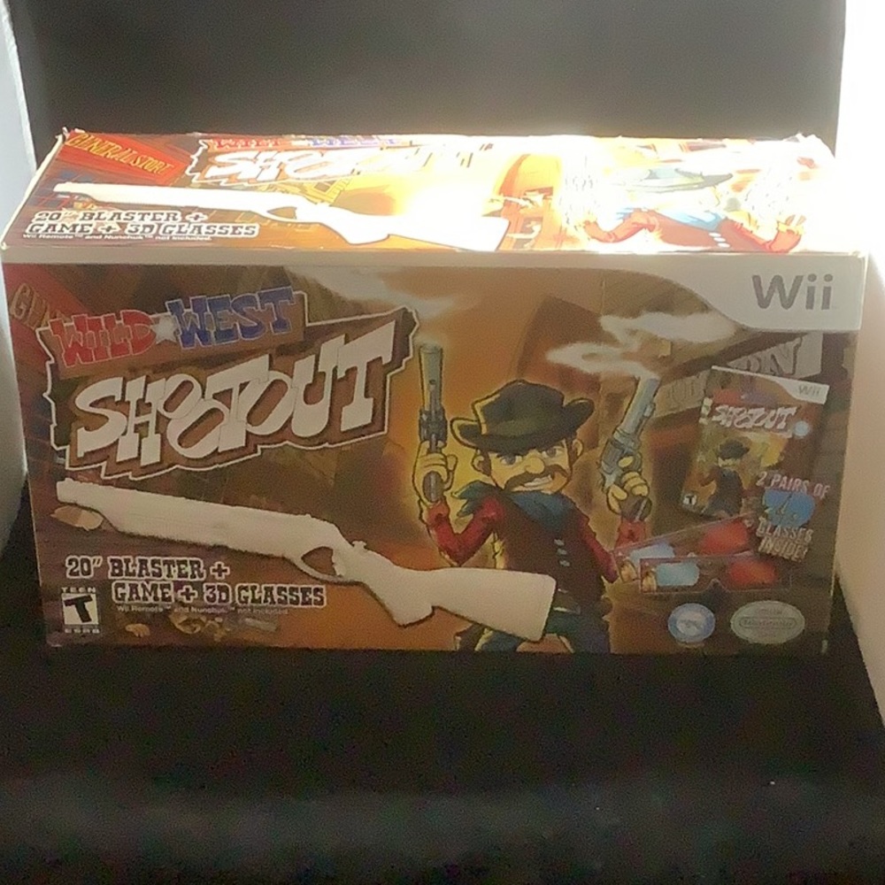 Nintendo Wii Wild West Shootout Game